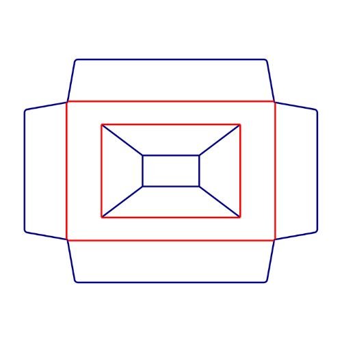 Corrugated Inserts template-Custom Corrugated Box