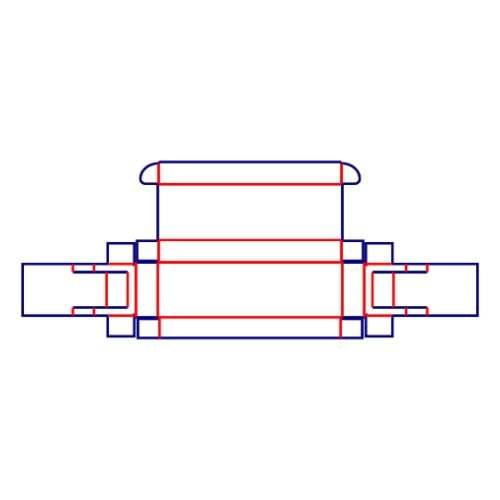 E-comerce Corrugated Box Template- Custom Corrugated Box